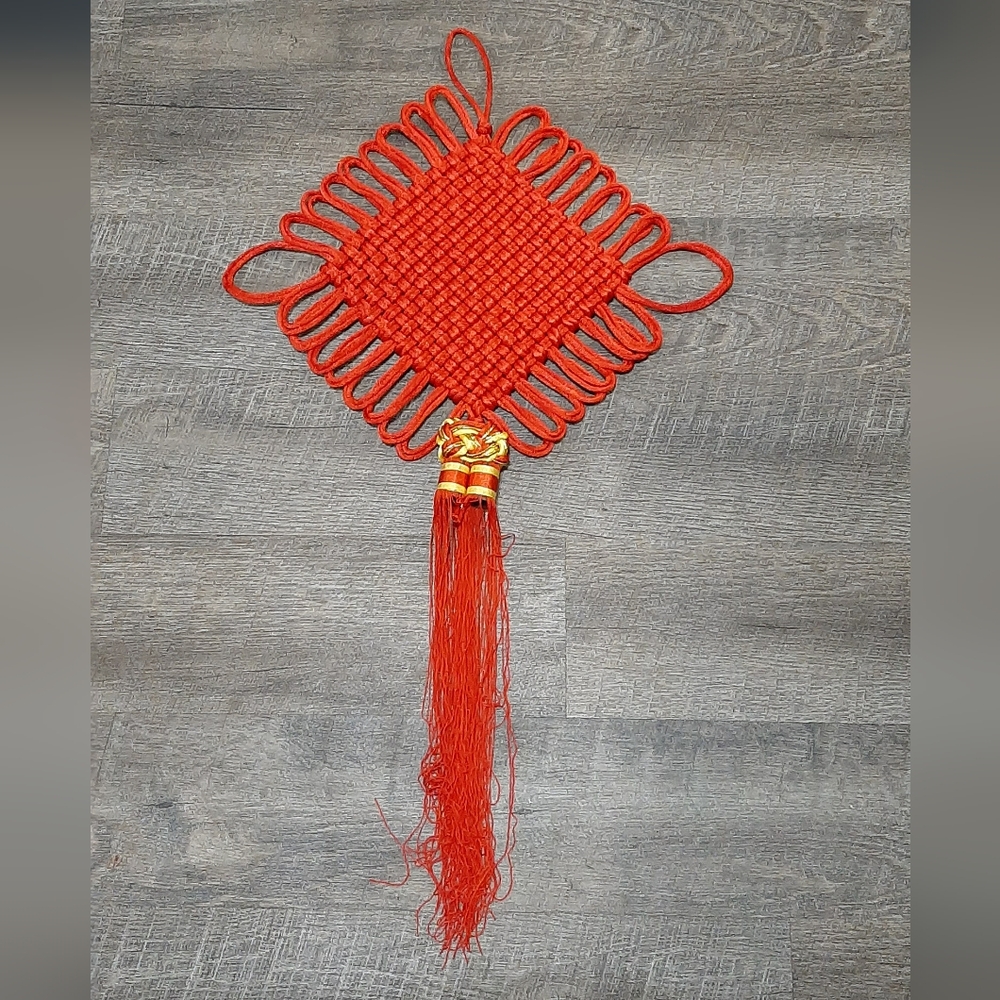 Chinese New Year Decoration Chinese Red Knot Tassel Hanging Red Ornaments